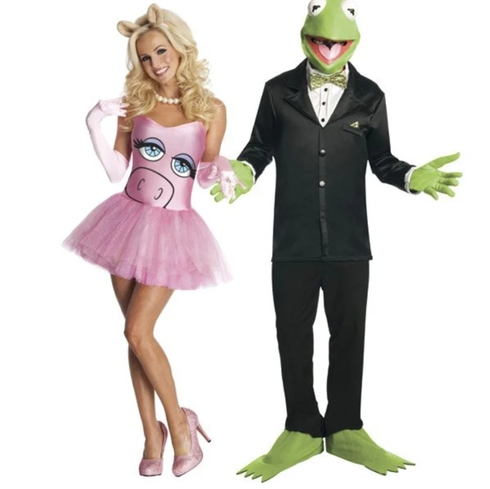 Miss Piggy Costume Dress, Disney's Muppet Studios, pink women's size M - Picture 8 of 9